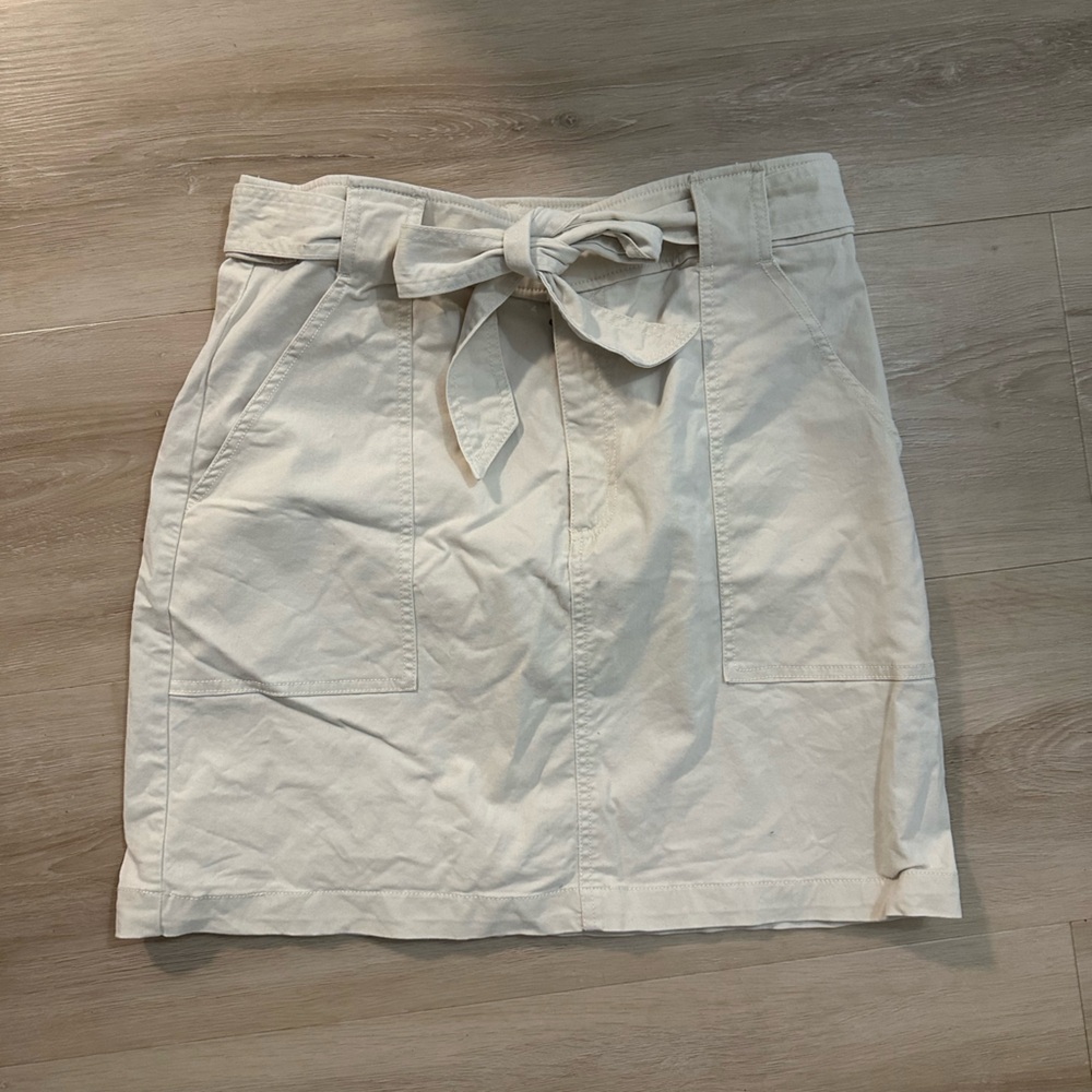 Loft Cream Skirt